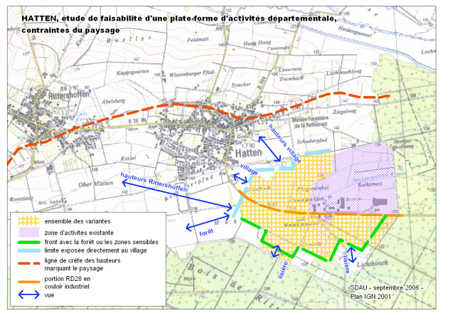 Plan urbanisme CC Hattgau